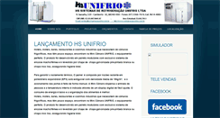 Desktop Screenshot of hsunifrio.com.br
